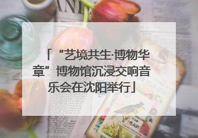 “艺境共生·博物华章”博物馆沉浸交响音乐会在沈阳举行