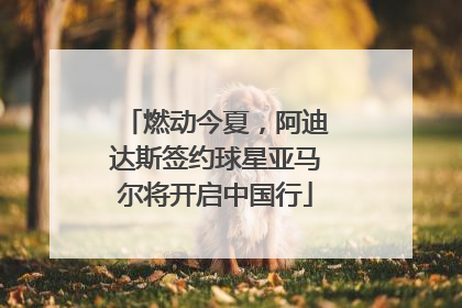 燃动今夏，阿迪达斯签约球星亚马尔将开启中国行