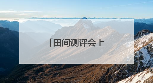 田间测评会上选优种学农技