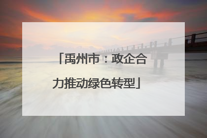 禹州市：政企合力推动绿色转型