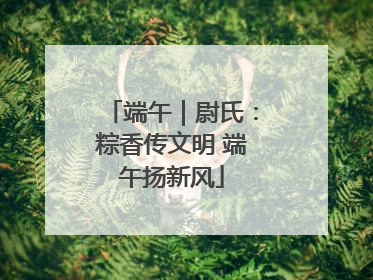 端午｜尉氏：粽香传文明 端午扬新风