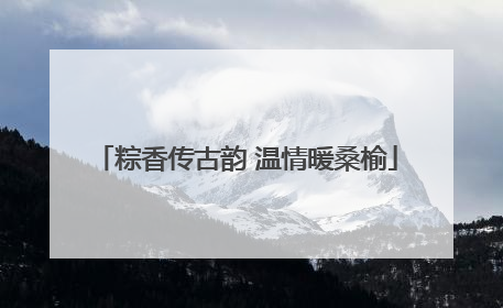 粽香传古韵 温情暖桑榆