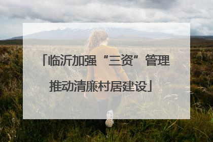 临沂加强“三资”管理 推动清廉村居建设