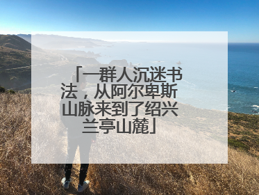 一群人沉迷书法，从阿尔卑斯山脉来到了绍兴兰亭山麓