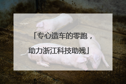 专心造车的零跑，助力浙江科技助残