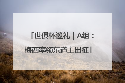 世俱杯巡礼｜A组：梅西率领东道主出征