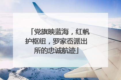 党旗映蓝海，红帆护枢纽，罗家岙派出所的忠诚航迹