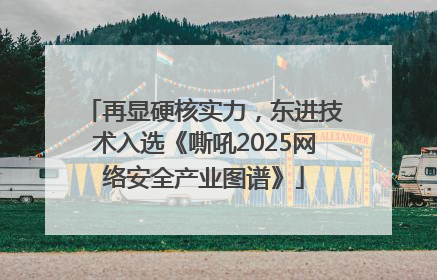再显硬核实力，东进技术入选《嘶吼2025网络安全产业图谱》