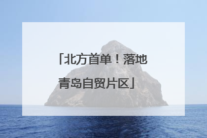 北方首单！落地青岛自贸片区