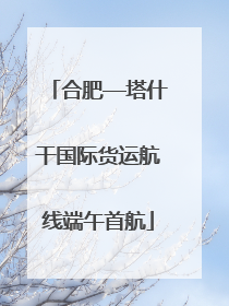 合肥—塔什干国际货运航线端午首航