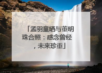 孟羽童晒与董明珠合照：感念曾经，未来珍重