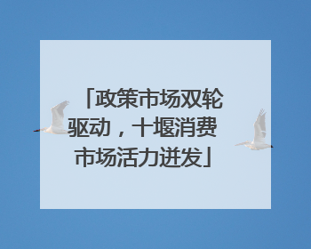 政策市场双轮驱动，十堰消费市场活力迸发