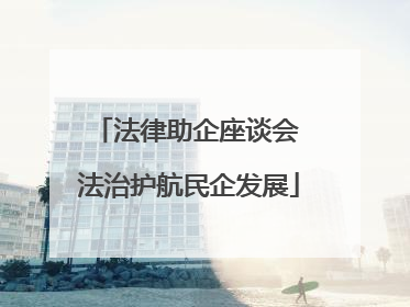 法律助企座谈会 法治护航民企发展