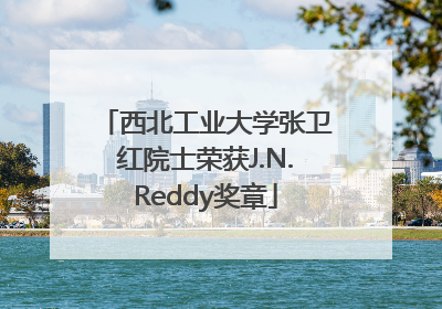 西北工业大学张卫红院士荣获J.N.Reddy奖章