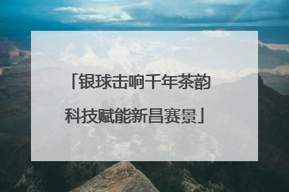 银球击响千年茶韵 科技赋能新昌赛景