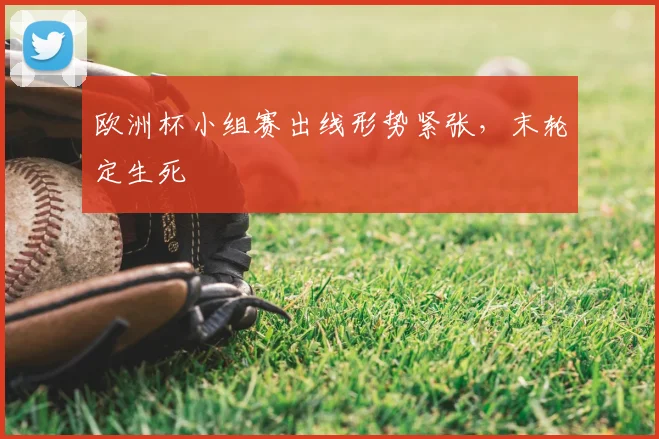 欧洲杯小组赛出线形势紧张,末轮定生死