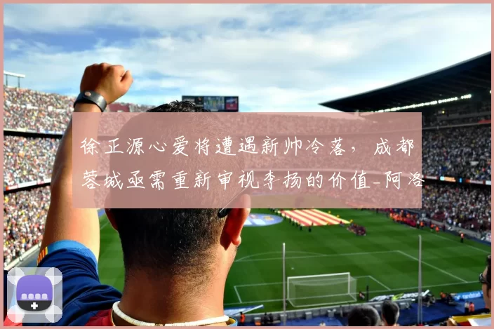 徐正源心爱将遭遇新帅冷落，成都蓉城亟需重新审视李扬的价值_阿洛伊西_赛季_中超