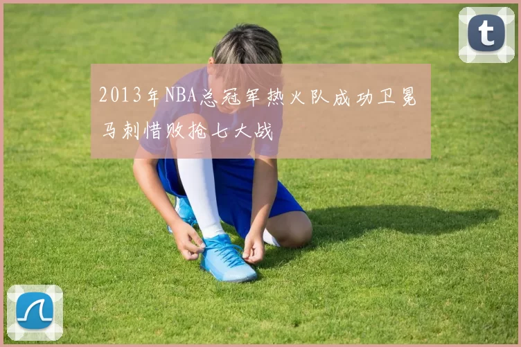 2013年NBA总冠军热火队成功卫冕 马刺惜败抢七大战