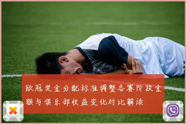 欧冠奖金分配标准调整各赛阶段金额与俱乐部收益变化对比解读